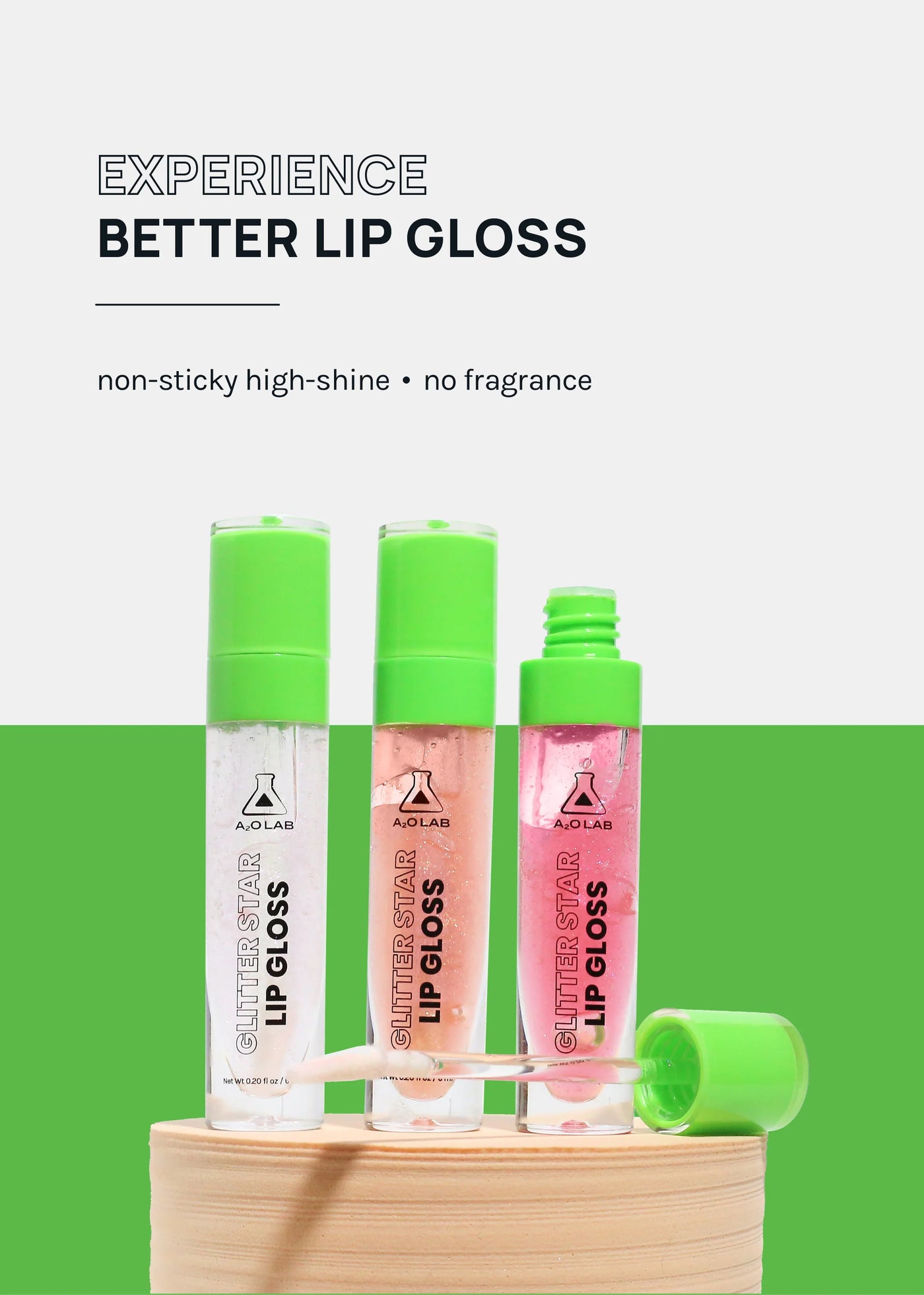 A2O LAB GLITTER STAR LIP GLOSS