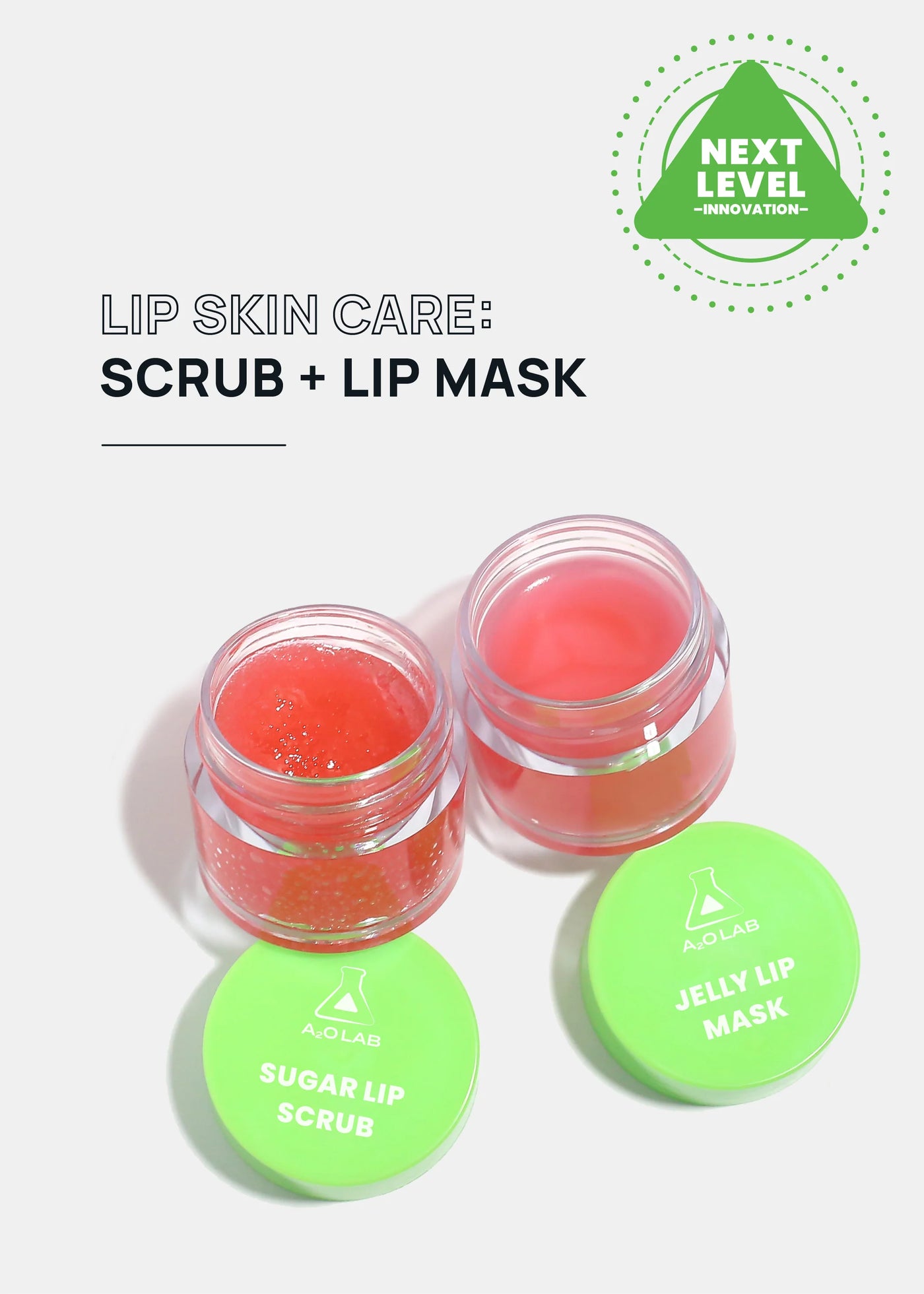 LAB SWEET POUT SUGAR SCRUB + JELLY LIP MASK