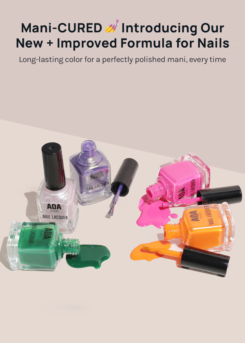 SET STUDIO NAIL POLISH - BOLDS