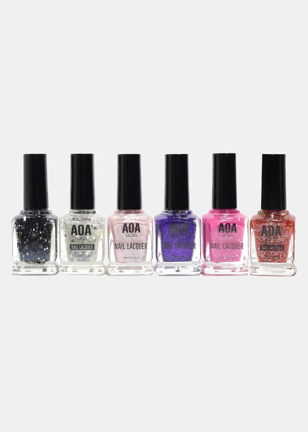 SET STUDIO NAIL POLISH - GLITTERS