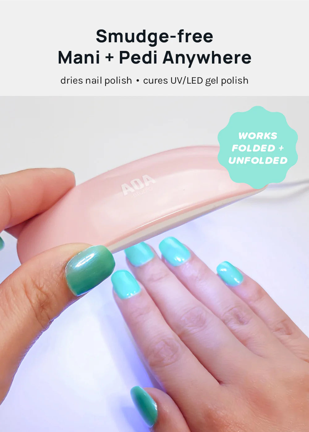 MINI UV GEL NAIL DRYING LAMP